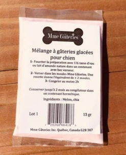 Préparation Gâteries Glacées Au Melon D'Eau Pour Chiens - Mme Gâteries -Rocky Soldes Boutique 40279 3 optimize