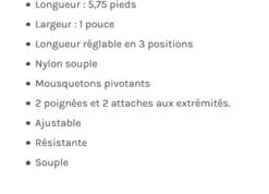 Laisse Jaune Multifonctionnelle 7-en-1 « BESOIN D'ESPACE » Pour Chiens - Beli Concept -Rocky Soldes Boutique 50010 7 optimize