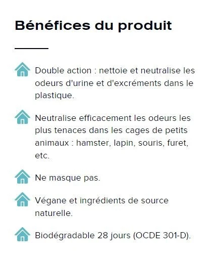 Neutralisant D'Odeurs Pour Cage De Petits Animaux - Purodora Lab 5 Neutralisant D'Odeurs Pour Cage De Petits Animaux - Purodora Lab – Image 4