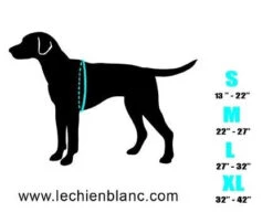 Harnais Pour Chiens CHARLIE Mauve - Le Chien Blanc -Rocky Soldes Boutique 50672 2 optimize