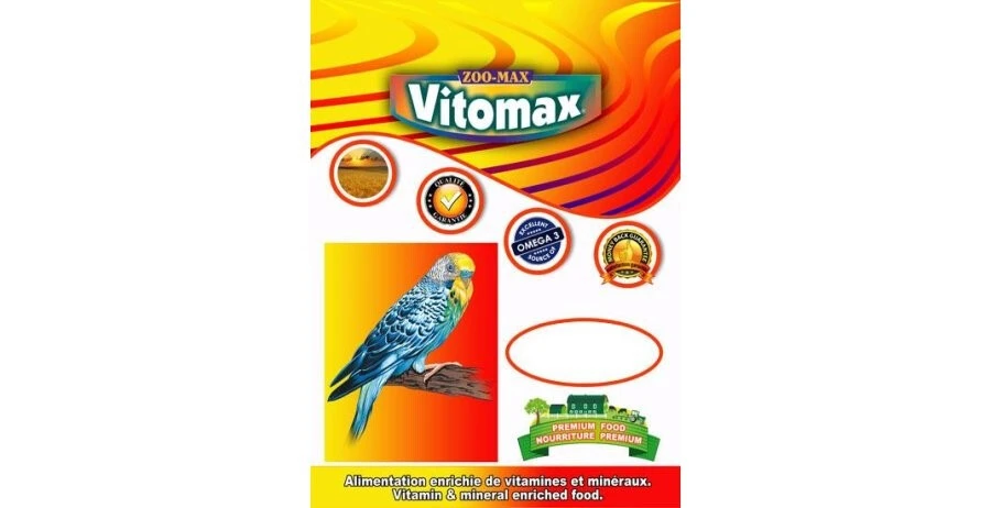 Nourriture Pour Perruches VITOMAX - Zoomax 3 Nourriture Pour Perruches VITOMAX - Zoomax