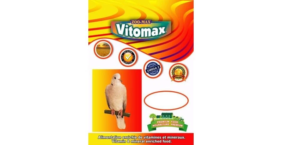 Nourriture Pour Colombe/Tourterelle VITOMAX - Zoomax 3 Nourriture Pour Colombe/Tourterelle VITOMAX - Zoomax