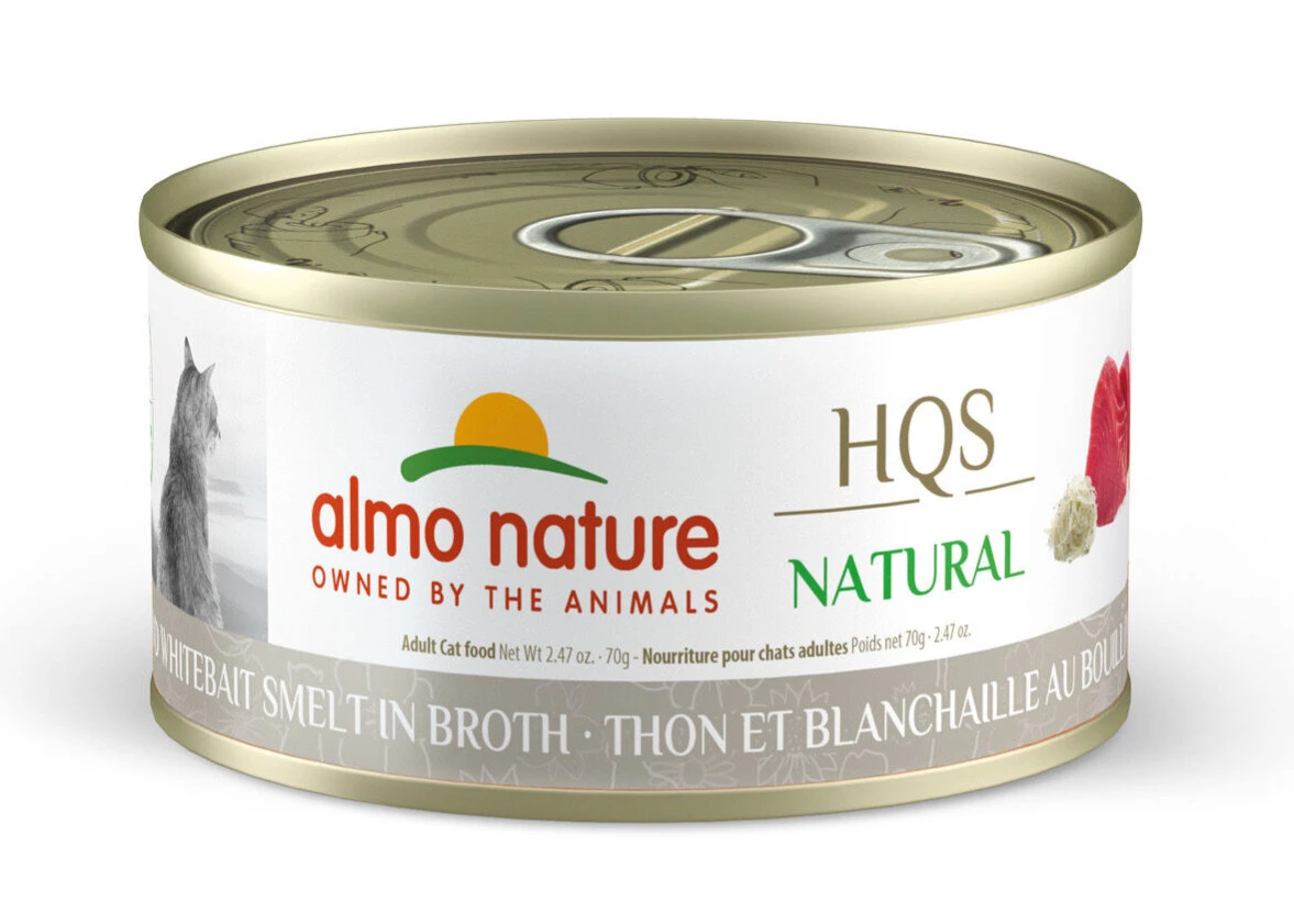 Conserve Pour Chats Au Thon Et Blanchaille - Almo Nature 3 Conserve Pour Chats Au Thon Et Blanchaille - Almo Nature