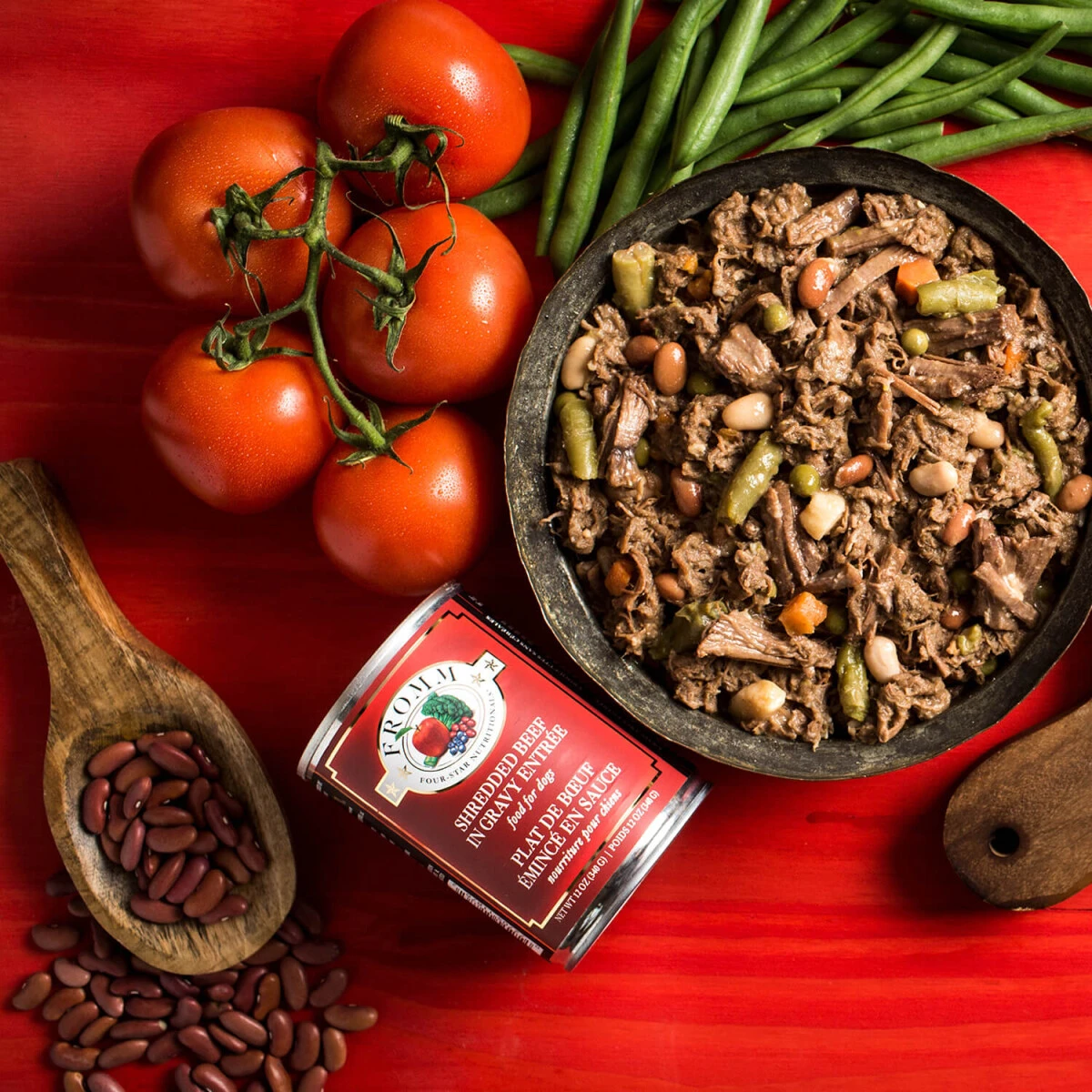 Nourriture En Boîte Pour Chiens Boeuf émincé En Sauce - Fromm Four-Star 4 Nourriture En Boîte Pour Chiens Boeuf émincé En Sauce - Fromm Four-Star – Image 2