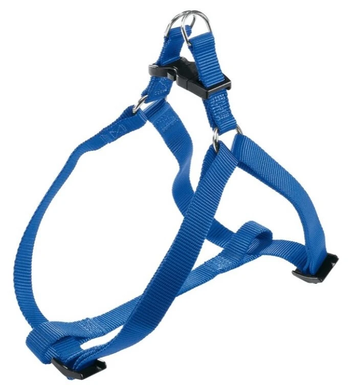 Harnais En Nylon Bleu Ajustable Pour Chien - Hunter Brand 3 Harnais En Nylon Bleu Ajustable Pour Chien - Hunter Brand