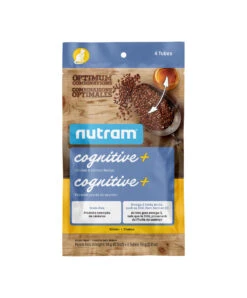Friandise Crémeuse Pour Chatons Au Poulet Et Au Saumon - Nutram Cognitive +