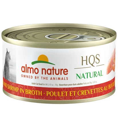 Conserve Pour Chats Au Poulet Et Crevettes - Almo Nature 3 Conserve Pour Chats Au Poulet Et Crevettes - Almo Nature