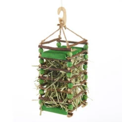 Mangeoire De Foin En Bois De Pommier - Oxbow -Rocky Soldes Boutique apple stiks hay feeder optimize