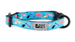 Collier Pour Chat à Motifs Poisson Bleu - Rc Pets