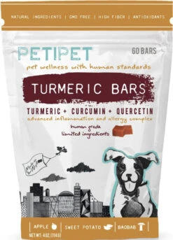 Supplément De Curcuma En Barre Pour Chiens - Petipet