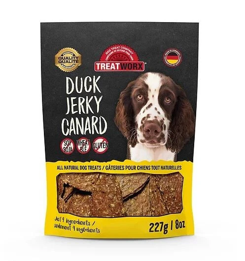 Gâterie Pour Chiens Au Jerky De Canard - Treatworx 3 Gâterie Pour Chiens Au Jerky De Canard - Treatworx