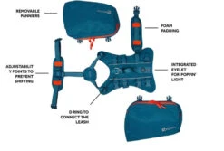 Sac-à-Dos Pour Chiens Quest Day Pack Noir - RcPets -Rocky Soldes Boutique d829190 2 optimize