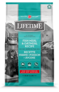 Nourriture Pour Chiens Au Poisson Et à L'avoine - Lifetime