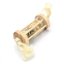 Tonneau Avec Bâtons De Bois à Mâcher Et Rouler Pour Petits Animaux - Oxbow