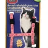 Harnais De Nylon Ajustable Pour Chats Motifs De Pattes - Hunter Brand -Rocky Soldes Boutique harnais pattes rose optimize