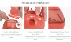 Distributeur De Croquette Pixi En Forme De Coq Pour Chats - Catit -Rocky Soldes Boutique hg43032 2 optimize