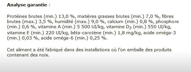 Nourriture Pour Perroquets - Tropican 5 Nourriture Pour Perroquets - Tropican – Image 3