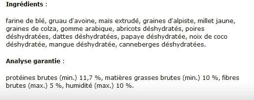 Bâtonnets à Becqueter Aux Fruits Sauvages Pour Serins 60gr - Living World 4 Bâtonnets à Becqueter Aux Fruits Sauvages Pour Serins 60gr - Living World – Image 2