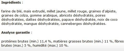 Bâtonnets à Becqueter Aux Fruits Sauvages Pour Pinsons 60gr - Living World 4 Bâtonnets à Becqueter Aux Fruits Sauvages Pour Pinsons 60gr - Living World – Image 2