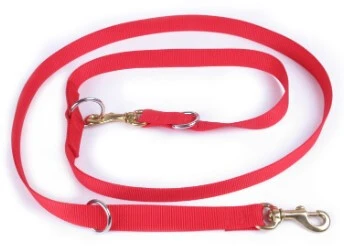 Laisse De Nylon Rouge Multi Fonction Pour Chiens 3 Laisse De Nylon Rouge Multi Fonction Pour Chiens