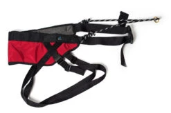 Ceinture De Canicross Simple Traction Rouge - Nahak