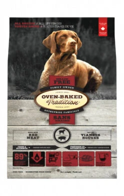 Nourriture Pour Chiens Sans Grains à La Viande Rouge - Oven-Baked Tradition