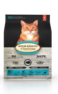 Nourriture Pour Chats Adultes Au Poisson - Oven-Baked Tradition