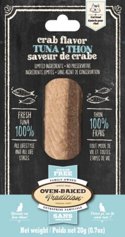 Gâterie Pour Chats Filet De Thon à Saveur De Crabe - Oven-Baked Tradition