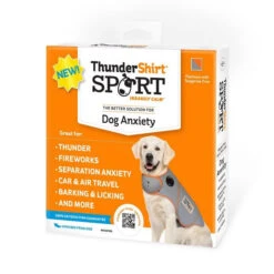 Gilet Anti-Stress Gris Pour Chiens Et Chats - ThunderShirt Sport -Rocky Soldes Boutique ps00120 4 optimize