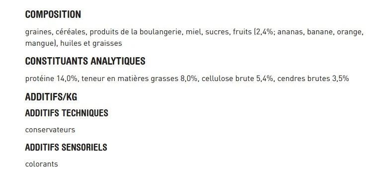 Bâtonnets à Becqueter Aux Fruits Exotiques Pour Canaris - Versele-Laga 4 Bâtonnets à Becqueter Aux Fruits Exotiques Pour Canaris - Versele-Laga – Image 2