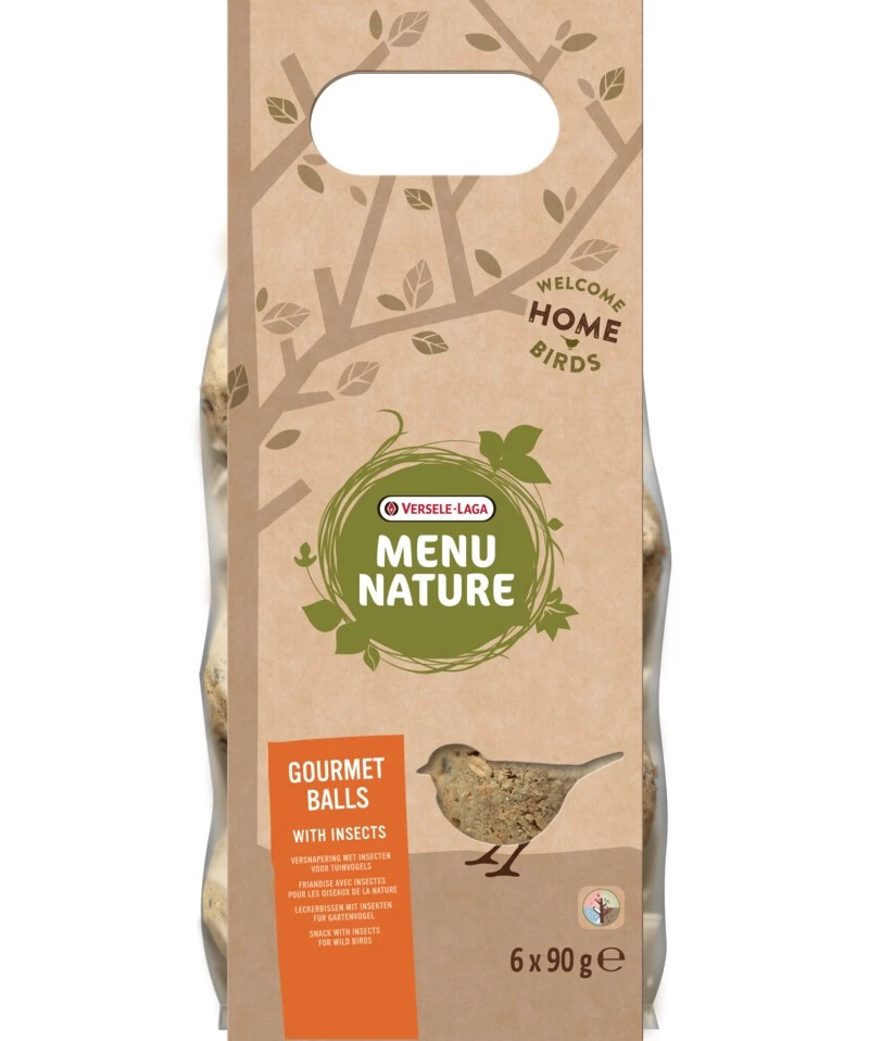 Boules Énergétiques Pour Oiseaux Sauvages Aux Insectes - Versele-Laga 3 Boules Énergétiques Pour Oiseaux Sauvages Aux Insectes - Versele-Laga