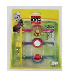 Jouet 3 Perchoirs Pour Oiseaux - Riga
