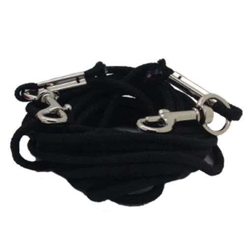 Laisse D'Attache Noir En Nylon Pour L'Extérieur - Riga 3 Laisse D'Attache Noir En Nylon Pour L'Extérieur - Riga