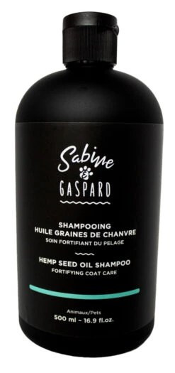 Shampooing à L'Huile De Graine De Chanvre Pour Animaux - Sabine Et Gaspard