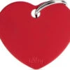 Médaille Pour Animaux Grand Coeur Rouge - MyFamily -Rocky Soldes Boutique tg1016 1 optimize