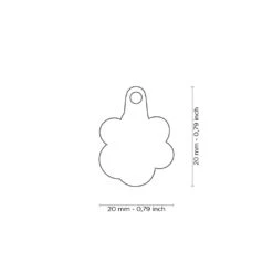 Médaille Pour Animaux Petite Patte Rouge - MyFamily 7 Médaille Pour Animaux Petite Patte Rouge - MyFamily -Rocky Soldes Boutique tg1368 2 optimize