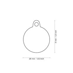 Médaille Pour Animaux Rock - MyFamily -Rocky Soldes Boutique tg2446 2 optimize