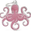 Médaille Pour Animaux Pieuvre Rose - MyFamily 2 Médaille Pour Animaux Pieuvre Rose - MyFamily -Rocky Soldes Boutique tg3323 1 optimize