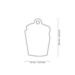 Médaille Pour Animaux Frites - MyFamily -Rocky Soldes Boutique tg4000 2 optimize