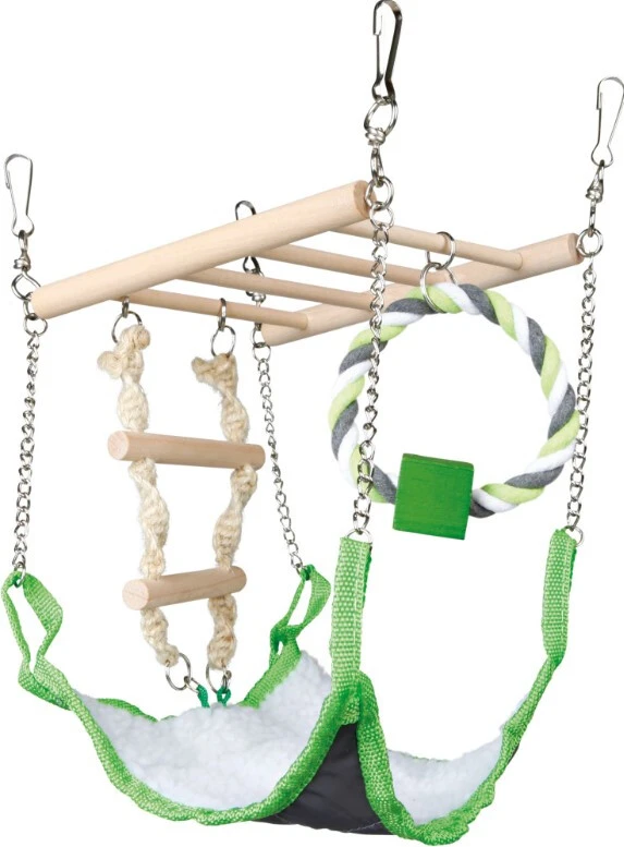 Pont Suspendu Avec Hamac Pour Petits Animaux - Trixie 3 Pont Suspendu Avec Hamac Pour Petits Animaux - Trixie
