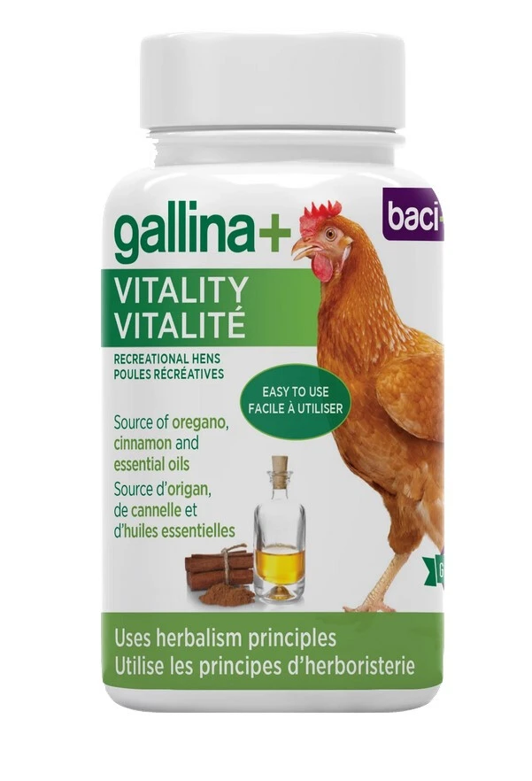 Supplément Vitalité Gallina+ Pour Poules - Baci+ 3 Supplément Vitalité Gallina+ Pour Poules - Baci+